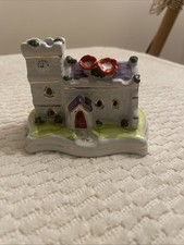 Vintage Miniature Church Hand Painted Porcelain  from Germany