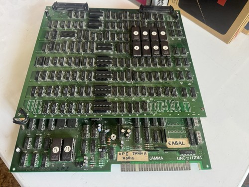 Cabal arcade pcb - pcb, jamma