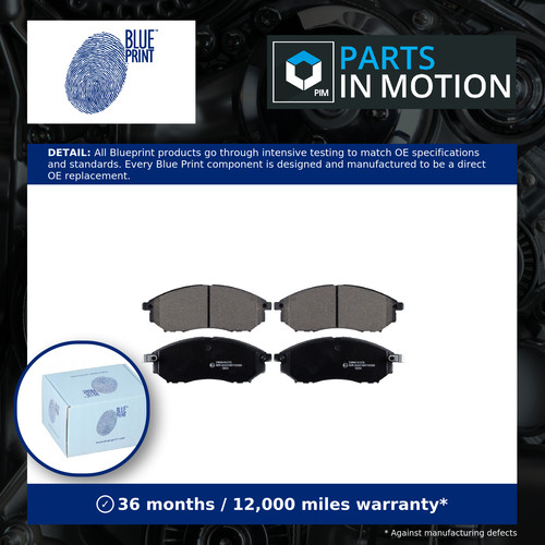 Brake pads set fits - pads,