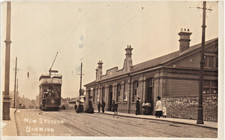 Barking. New Railway Station. Tram to Barking.