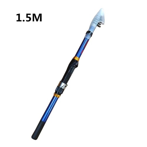 Telescopic fishing rod pole - telescopic,