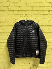 Men's The North Face Thermoball Hooded Jacket Black NF0A8D1NJK3 Size Large