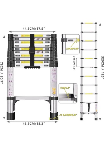 Easelect aluminium telescopic - easelect,