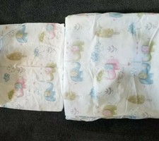 English Home Elephant Toddler Size  Bedding Duvet Cover Pillowcase set