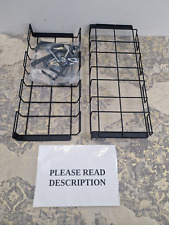 No Drill to Desk Cable Management Tray, Cable Racks Under Desk Cable Organizer