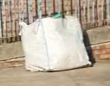 Builders Sack Large Rubble Heavy Duty Dumpy Bag (5PACK) white