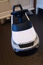 Toddler ride on car electric, Discovery,  White, Great Condition
