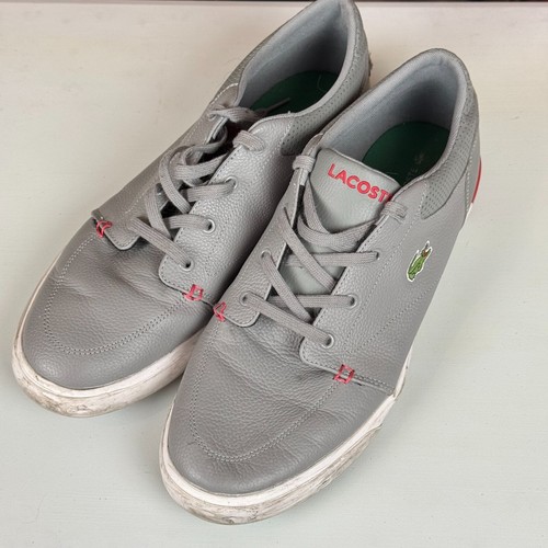 Lacoste shoes mens grey - 12,