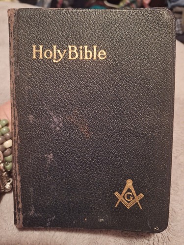Holy bible with masonic - bible,