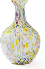 Hand Blown Colorful Glass Vase