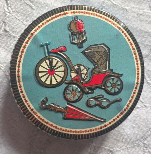 Vintage 1950s round - 3",