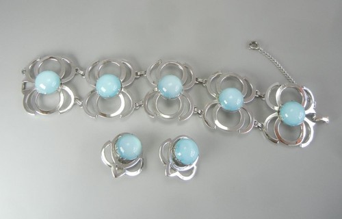 Schiaparelli bracelet earrings - schiaparelli,