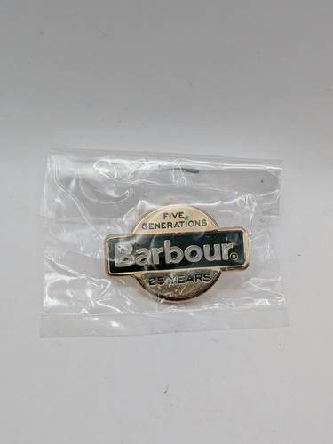 Barbour gold enamel 125 years - barbour,
