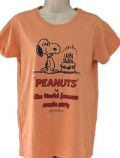 PEANUTS SNOOPY Uniqlo Orange