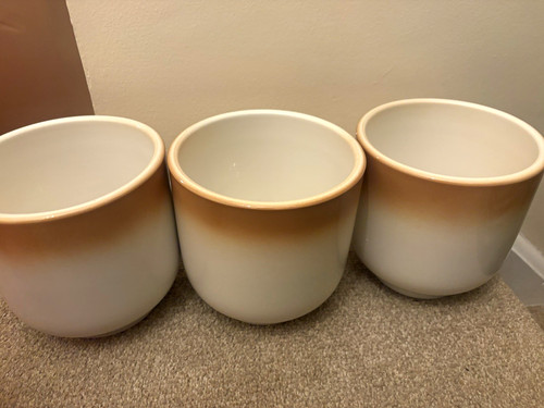 Set large glazed ceramic - 3,