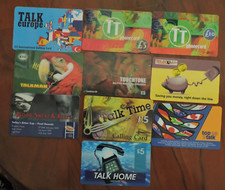10 ASSORTED PHONECARDS