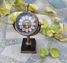 Antique Brass Desk clock