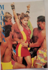 Madonna original Postcard