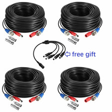 ZOSI 4X 30M BNC DC Power Video