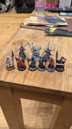 Aeldari army warlock farseers - aeldari,