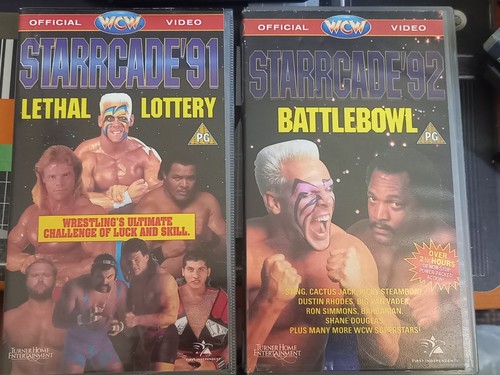 Wcw wwe wwf - wwe, vhs