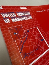 Space Invader Map United Invasion of Manchester #13 2004 genuine rare unfolded!