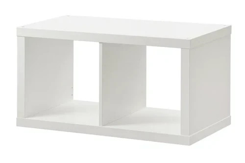 Ikea kallax white shelving - ikea,