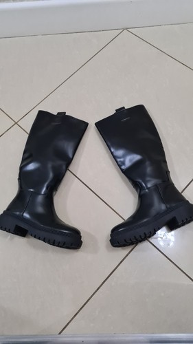 New women knee high black - new,