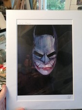 Batman Or Joker? Signed Print