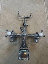 Fired Earth - Classic deck mounted bath shower mixer, CHROME - USED