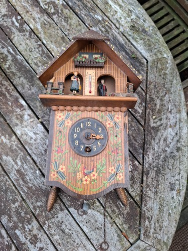 Vintage mini cuckoo - mini, clock