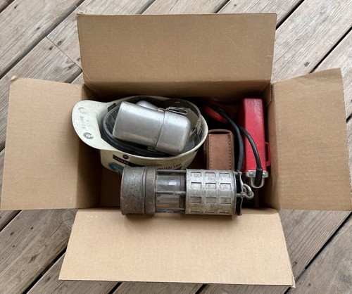 Authentic coal miner equipment - authentic,