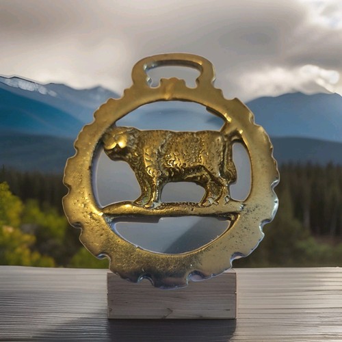 Horse brass bull bovine oxen - bull,