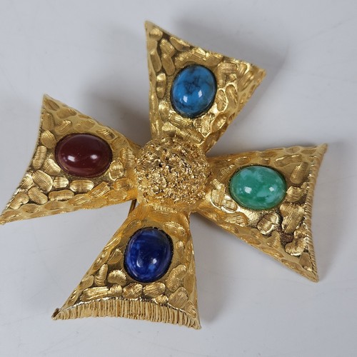 Vintage maltese cross pendant - vintage,