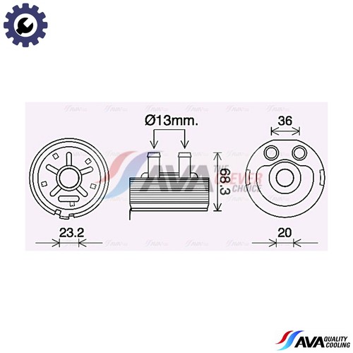 Oil cooler engine - cooler,
