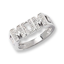Mum Ring 925 Sterling Silver