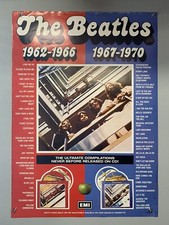The Beatles Poster Vintage Original EMI Promo The Ultimate Compilations 1993