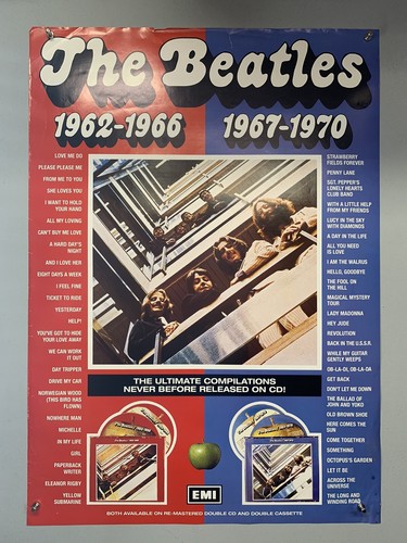 The beatles poster vintage - the,