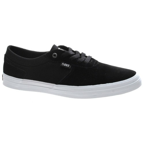 Dvs merced black white suede - dvs, black/white