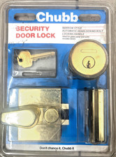 Chubb 4L71 Brass/White Finish