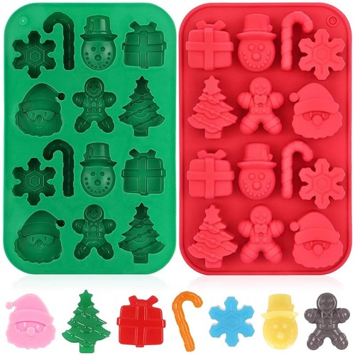 Christmas silicone chocolate - silicone,