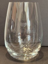 Dartington Crystal Etched 'Fever Tree' Gin Tumbler Stemless Cocktail Glass VGC