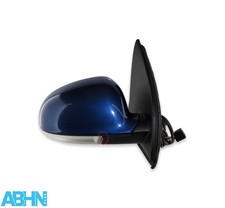 VW Golf 5 MK5 (05- 09) Electric Heated Right Wing Mirror 1K2857502 Metallic Blue