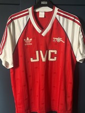 Arsenal 1988/90 Home Shirt - Original- Large - Good Condition 