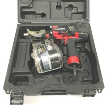 Makita AN936H High Pressure Air Nailer 90mm Red with Case Used from Japan