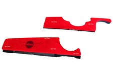 BMW MINI R55 R56 R57 R58 R59 GP JCW ALCANTARA DASH TRIM RED WITHOUT CUBBY BOX