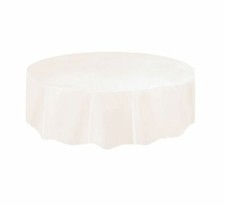 LARGE White Round 213cm