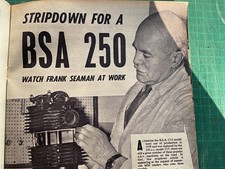 BSA 250cc C 12 C15 ENGINE