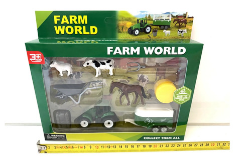 Little set farm cow - little,