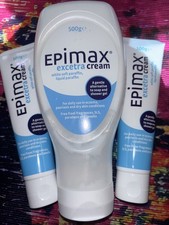 Epimax exctra Cream Job Lot 500g Drop Down Bottle + 2 100g Tubes